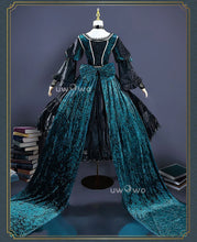 Load image into Gallery viewer, UWOWO Collab Series: Ciell Cosplay Anime Black Bulterr Ciell Sieglinde Sullivan Emerald Witch Gown Cosplay Costume
