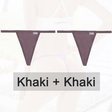 Load image into Gallery viewer, 2PCS/Set Cotton Panties Sexy G-String Women&#39;s Underwear T-Back Lingerie for Female Panties Underpants Briefs Thong Intimates
