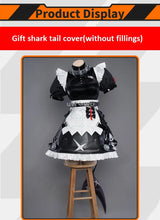 Load image into Gallery viewer, IN STOCK UWOWO Game Zenless Zone Zero Cosplay /ZZZ Cosplay Ellen Joe Maid Cosplay Costume With Shark Tail Halloween Costume
