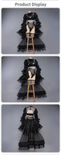 Load image into Gallery viewer, IN STOCK UWOWO Nierr: Automataa 2B Cosplay Black/White Wedding Dress Bride Halloween Christmas Cosplay Costume
