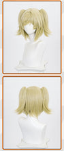 Load image into Gallery viewer, UWOWO Burnice Whita Wig Game Zenless Zone Zero ZZZ Burnice Whita Cosplay Wig with Ponytail Dark Yellow Hair Halloween Wig
