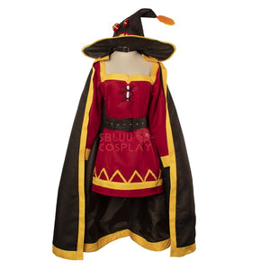 SBluuCosplay KonoSuba Megumin Cosplay Costume Custom Made Any Size