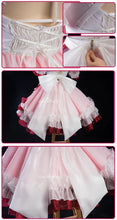Load image into Gallery viewer, IN STOCK UWOWO Game Arknights Goldenglow Susie Party in the Garden Cosplay Costume with Bow Maid dress Pink Halloween costume
