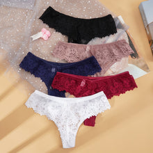 Load image into Gallery viewer, G-String Women&#39;s Panties Seamless Perspective Underwear Women See-Through Thong Underpants Girls Intimates Lingerie M-XXL
