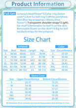 Load image into Gallery viewer, IN STOCK UWOWO Mikku Cosplay Costume Flower Fairy Dress Full Set Anime Cute Women White Bunny Jumpsuit Halloween Costumes
