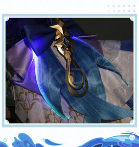 IN STOCK Furina Splash Art Focalors Cosplay Costume Game Genshin Impact【S-2XL】DokiDoki-SR Halloween Focalors Cosplay Hat