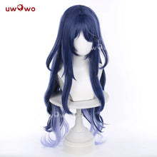 Load image into Gallery viewer, UWOWO Lauma Wig Game Genshin impact Lauma Cosplay Wig Long Hair Blue Hair Halloween Wig
