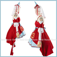 Load image into Gallery viewer, Anime Game Umamusume: Pretty Derby Still in Love Cosplay Costume Wig Red Princess Dress Lolita Woman Sexy Lovely Christmas Suit
