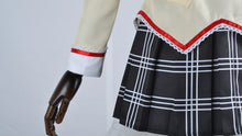 Load image into Gallery viewer, Anime Puella Magi Madoka Magica Akemi Homura Kaname Madoka Cosplay Costume Miki Sayaka  Sakura Kyouko Campus Uniform Wig Shoe
