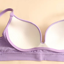 Load image into Gallery viewer, Sexy Seamless Tops Set High Waist Panties Women Wireless Underwear Suit Soft Padded Bras Set Backless Bralette Lingerie
