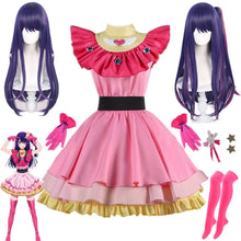 Load image into Gallery viewer, Anime OSHI NO KO Ai Hoshino Cosplay Costume Dress Lolita Skirt Pink Uniform Halloween Carnival Party Clothes
