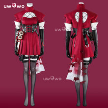 Load image into Gallery viewer, UWOWO Collab Series: Game Psylockeee Skin Cosplay Women Bodysuit Red Skin Costume Halloween Costume
