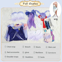 Load image into Gallery viewer, Sangonomiya Kokomi Cosplay Costume Uniform Anime Chinese Style Halloween Costumes For Genshin Impact Women Game
