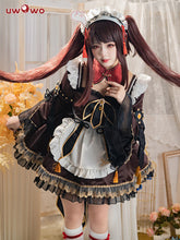 Load image into Gallery viewer, IN STOCK UWOWO Game Genshin Impact HuTao Cosplay Costume Hu Tao Halloween Maid Costume Christmas Outfit Dress Cosplay Role Play
