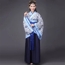 Load image into Gallery viewer, Chinese Cosplay Costume Ancient Chinese Hanfu Women Hanfu Clothes Lady Stage Hanfu Dress Chinese National Clothes
