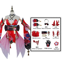 Load image into Gallery viewer, Sparkle Cosplay Honkai Star Rail Sparkle Cosplay Costume Wig Mask Dress Full Set Prop Hanabi Sparkle Halloween Outfit Uniform
