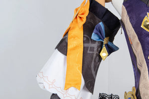 Genshin Impact Navia Cosplay Costume  Full Set With Hat Cosplay for Women Dress Uniform Halloween Outfit Uniform Navia Cosplay