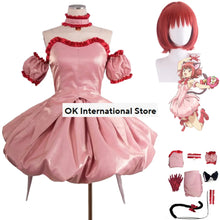 Load image into Gallery viewer, Anime Tokyo Mew Mew Momomiya Ichigo Cosplay Costume Mew Ichigo Wig Pink Lolita Fluffy Skirt Woman Lovely Kawaii Halloween Suit
