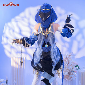 In Stock UWOWO Genshin Impact Cosplay Layla Costume Sumeru Cryo Female Cosplay Layla Outfit Halloween Christmas Costumes