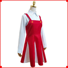 Load image into Gallery viewer, Eri Cosplay Costume Anime Boku No Season4 Cosplay School Uniform Dress Outfit Halloween Costume Wig Horn Socks Campus Festival

