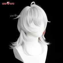 Load image into Gallery viewer, UWOWO Zani Wig Game Wuthering Waves WuWa Zani Cosplay Wig Middle Silver Hair
