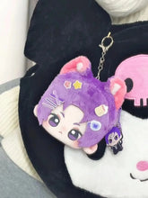 Load image into Gallery viewer, Anime BLUE LOCK Mikage Reo Nagi Seishiro Plush Coin Purses Short Wallet Cute Pendant Backpack Accessories Girl&#39;s Gift Keychain
