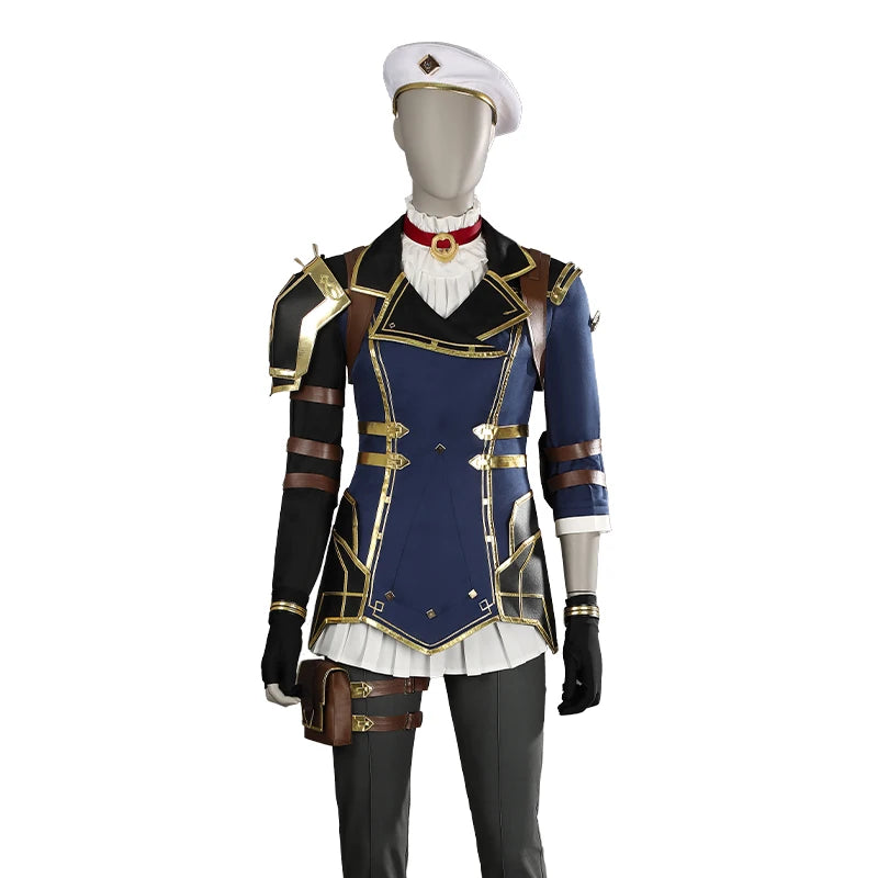 UWOWO Collab Series：Caitlyn Cosplay  League of Legends/LOL Arcane Season 2 Caitlyn Cosplay Costume Halloween Costume