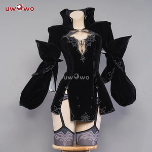 In Stock UWOWO Nier: Automata 2B Reincarnation Alternate Battler Outfit Cosplay Costume Dress Halloween Costumes