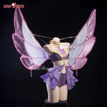 Load image into Gallery viewer, IN STOCK UWOWO Tecnaa Cosplay Anime Cosplay Costume Big Fairy Wings Cosplay Princes Costume Outfit Butterfly Halloween Costumes
