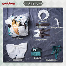 Load image into Gallery viewer, IN STOCK UWOWO Firefly Cosplay Game Honkai Star Rail Firefly Maid Cosplay Costume Halloween Costume
