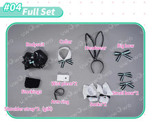 Load image into Gallery viewer, IN STOCK UWOWO Mikku Bunny Cosplay with Headband Black Mikku Cosplay Costume Bodysuit Canival Halloween Outfits
