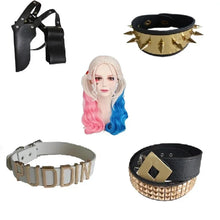 Load image into Gallery viewer, Cosplay  Squad Suicide  Monster  Bracelet Belt necklace Gloves Accessories Full Set Wig Harley
