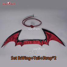 Load image into Gallery viewer, LAST BATCH UWOWO Genshin Impact Fanart Hutao Succubus Hutao Cosplay Costume Hu Tao Costume with Wings Tail Dress Cosplay Outfit
