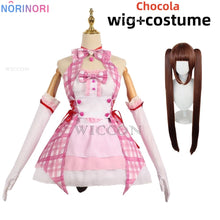 Load image into Gallery viewer, Anime Game Nekopara Vanilla Chocola Cosplay Costume Nekomimi Paradise Wig Printing Maid Attire Woman Sexy Kawaii Carnival Suit

