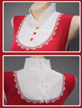 Load image into Gallery viewer, IN STOCK UWOWO Mikku Cosplay Christmas Outfit 2023 Cosplay Costume Red Dress Cute Role Play
