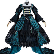 Load image into Gallery viewer, UWOWO Collab Series: Ciell Cosplay Anime Black Bulterr Ciell Sieglinde Sullivan Emerald Witch Gown Cosplay Costume
