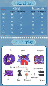 Game Genshin Impact Mona Anime Cosplay Costumes Halloween Costume for Women Ganyu Cosplay Feminino Uniform Suit Wig Clothing