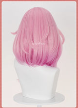 Load image into Gallery viewer, UWOWO Cyrene Wig Game Honkai Star Rail Cyrene Cosplay Wig Short Pink Hair Halloween Wig

