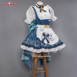 UWOWO Exclusive Genshin Impact Fanart Faruzan Maid Cosplay Maid Dress Costume Full Set Outfit Role Play Women Cos