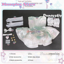 Load image into Gallery viewer, KAngel Cosplay Costume NEEDY GIRL OVERDOSE Fantasy Anniversary Colorful Dress Overload Lolita Outfit Laser Skirts Ribbon Wig
