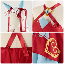 Load image into Gallery viewer, Anime Game Umamusume: Pretty Derby Still in Love Cosplay Costume Wig Red Princess Dress Lolita Woman Sexy Lovely Christmas Suit
