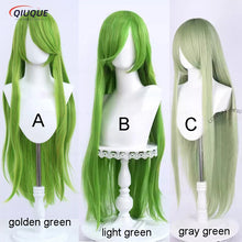 Load image into Gallery viewer, 73 Colors 100cm Long Straight Cosplay Wig Anime Compatible Universal Omopinenet Heat Resistant Synthetic Hair Wigs + Wig Cap
