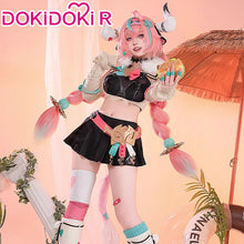 Load image into Gallery viewer, Varesa Cosplay Costume Game Genshin Impact DokiDoki-R Natlan Women Cute Animal Cosplay Varesa Halloween Tail Horns
