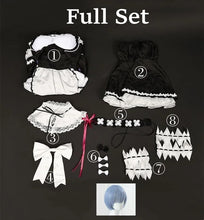 Load image into Gallery viewer, Remm/Ramm Cosplay Costume Anime Cosplay DUDU-R Women Cute Maid Uniform Costume Remm Cosplay
