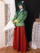 Load image into Gallery viewer, Anime Maomao Cosplay Costume Apothecary Diaries Kimono Mao Mao Uniform Wig Outfits Halloween Carnival Party For Women
