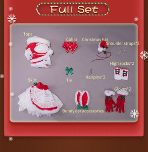 PRE-SALE UWOWO Ram Cosplay Christmas Costume Re:Life in a different world from zero Rem Ram Party Halloween
