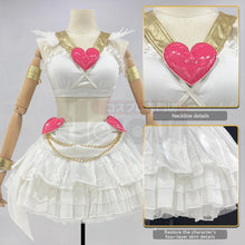Load image into Gallery viewer, HOLOUN Panty &amp; Stocking with Garterbelt Anime Panty Anarchy Cosplay Costume Wig Top Skirt  Cos Convention Daily Wear Halloween
