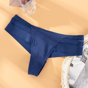 G-String Women&#39;s Panties Seamless Perspective Underwear Women See-Through Thong Underpants Girls Intimates Lingerie M-XXL