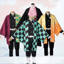 Load image into Gallery viewer, Halloween costume new anime demon killer cosplay Tanjiro Nezuko cosplay children Shinobu costume Japanese anime Halloween costum
