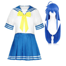 Load image into Gallery viewer, Anime Lucky Star Hiiragi Kagami Izumi Konata Cosplay School Uniform JK Sailor Full Set Costume
